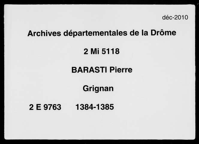 22 janvier 1384-4 mars 1385