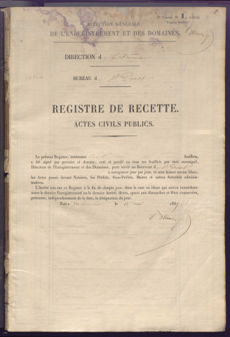 27 juin 1859 - 1er février 1860