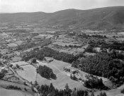 Dieulefit. - Vue aérienne du domaine de Réjaubert.