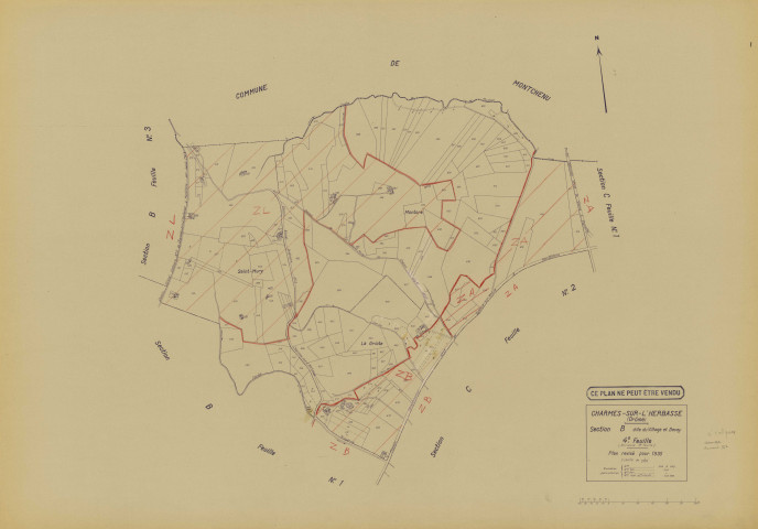 B4, Le Village et Devey. 1935.