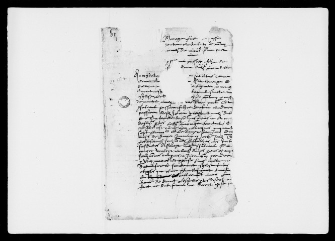 11 janvier 1557-9 octobre 1569