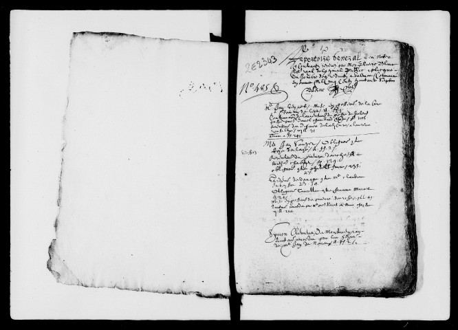 Répertoire général (30 juillet 1587-22 août 1621).