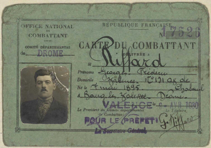 Riffard, Georges Frédéric