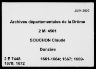 5 avril 1661-2 mars 1662