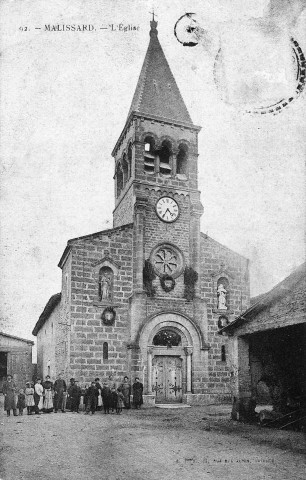 Malissard.- L'église Saint-Maurice.