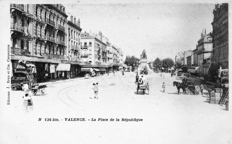 La place de la République.