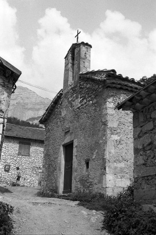 Bouvante. - L'église Saint-Sébastien de Bouvante-le-Bas.