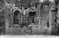 Lus-la-Croix-Haute. - Ruines de l'ancienne commanderie du Temple.