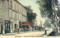 L'actuelle avenue du Générale de Gaulle.