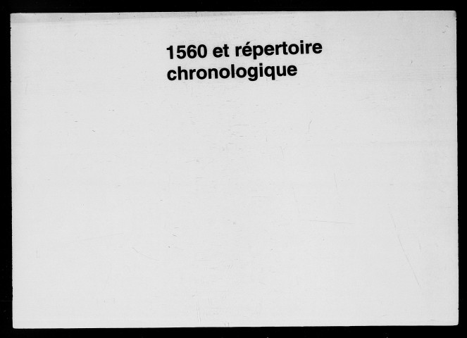 Relevés d'actes pour l'église de Nyons (1472-1604).