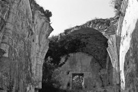 La Bâtie-Rolland.- La voûte de la chapelle Saint-Roch.