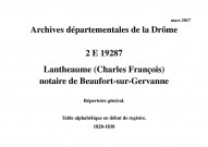 Répertoire général (1828-1838).