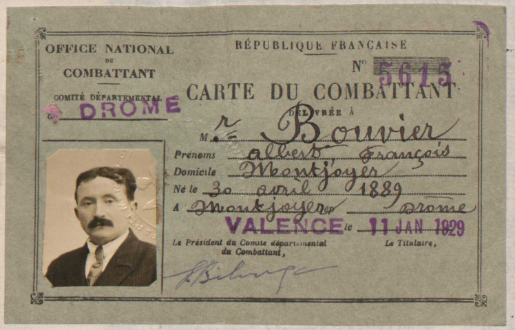 Bouvier, Albert François