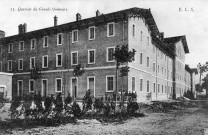 Le grand séminaire devenu la caserne Baquet en 1919 et hôpital pendant la guerre 1914-1918.