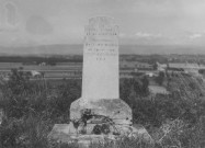 67. Brigade de La Bégude-de-Mazenc. Nature de la commémoration : stèle. Lieu : Châteauneuf-de-Mazenc, en bordure de la route nationale n°9 au point kilométrique 7,330. Nombre de victimes, mortes au combat : 2. Circonstances : tuées au combat le 22 août 1944.
