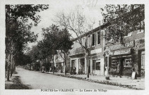 Portes-lès-Valence.- L'actuelle rue Jean Jaurès.