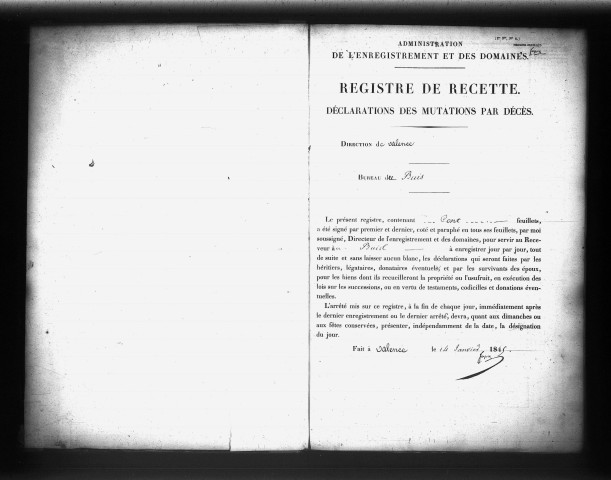  5 août 1845 - 28 mai 1847