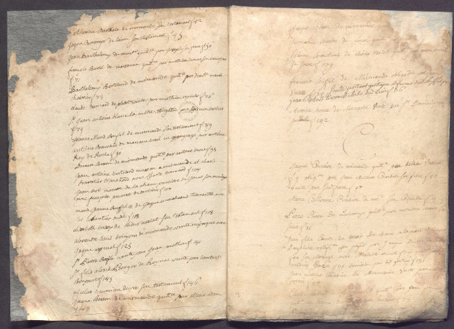 Fragments (7 janvier 1739-1er novembre 1740).