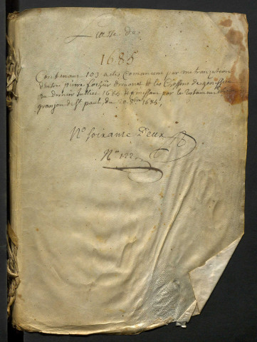 6 janvier 1685-22 janvier 1686