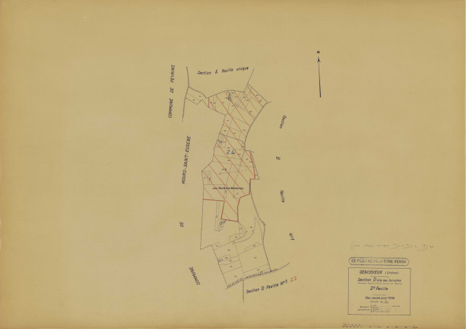 D2, Les Guinches. 1934.