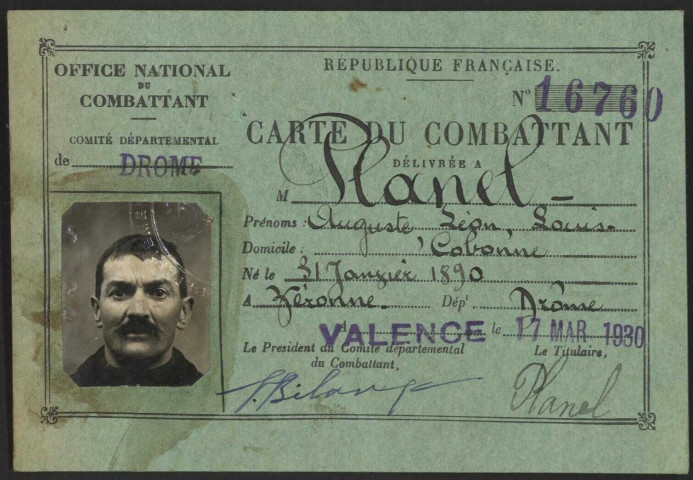 Planel, Auguste Léon Louis