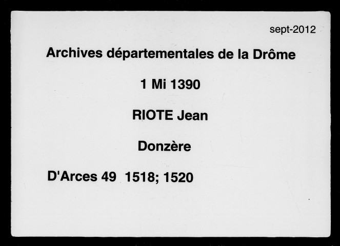 Notes brèves (12 avril-26 août 1518, 25 juin 1520, 4 octobre-12 novembre [1520].