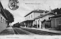 Montélimar.- Un train en gare.