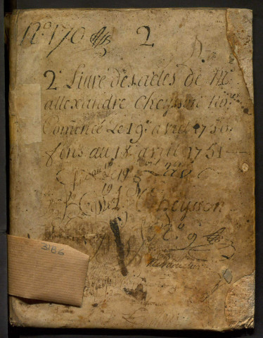 19 avril 1750-18 avril 1751