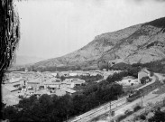 Luc-en-Diois.- Un train en gare.