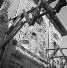 Valence.- Consolidation de la façade de la chapelle de l'ancien couvent Notre Dame de Soyons.