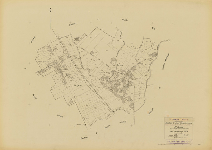 C3, Erôme et Gervans. 1939.