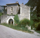 Saoû.- Le château de Lastic.