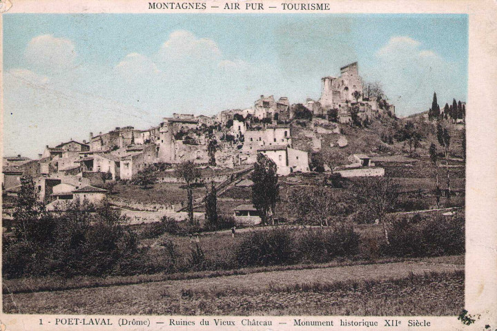 Vue générale du village.