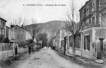 L' actuelle avenue de Venterol.