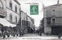 L'actuelle avenue Jean Jaurès et rue de Verdun.