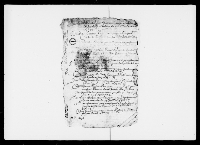 Répertoire général (9 décembre 1679-29 août 1709).