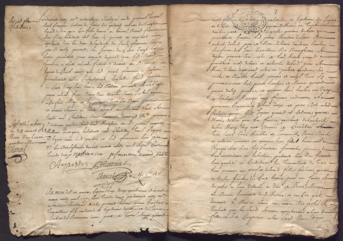 15 août 1732-16 octobre 1735