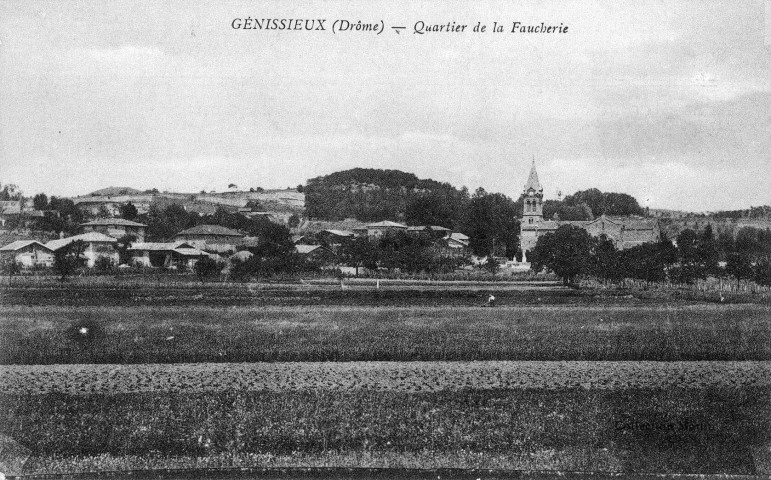 Vue générale du village.
