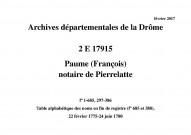 22 février 1775-24 juin 1780