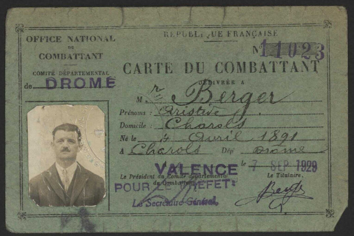 Berger, Aristide Isidore