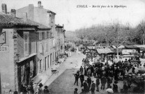 Marché place de la République.