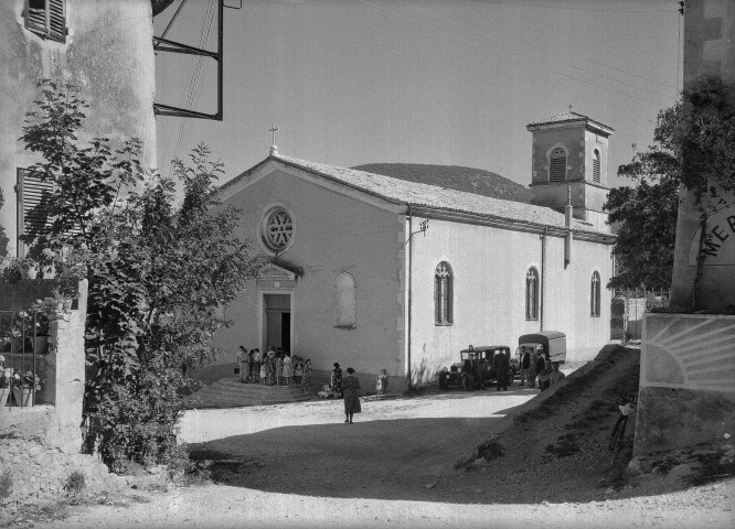 Mirmande. - L'église Saint-Pierre.