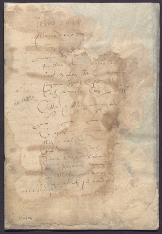 Contrats transitoires (24 décembre 1594-décembre 1595).