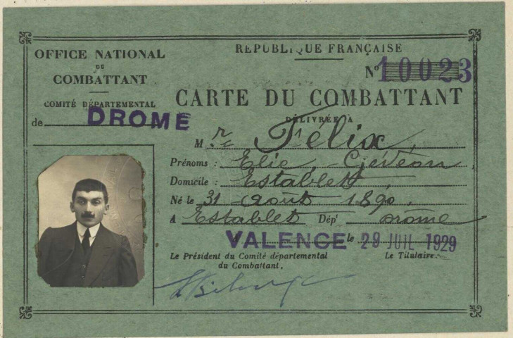 Félix, Élie Gédéon