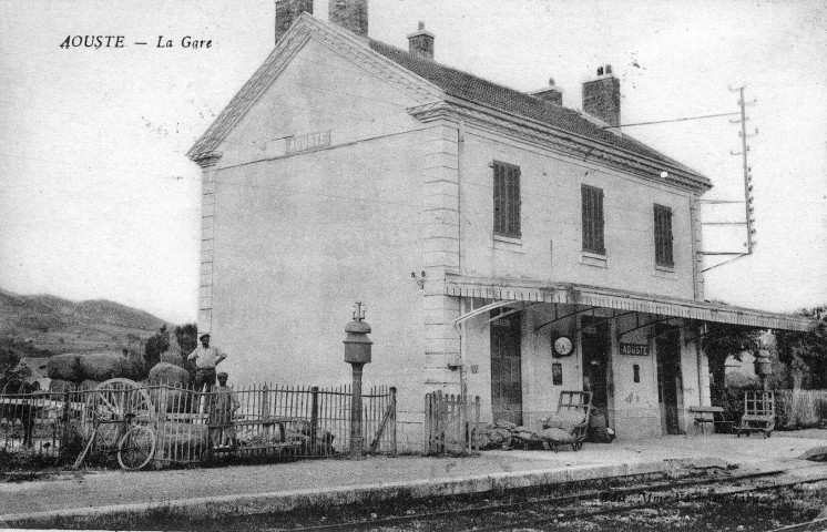 La gare.