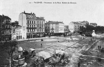 Valence.- La place Madier-de-Montjau, l'actuelle place du général Leclerc.