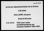 21 mai-29 décembre 1603