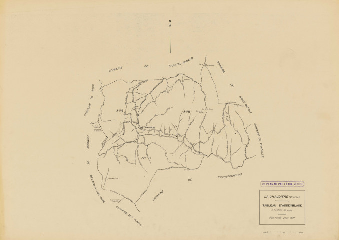 Tableau d'assemblage. 1937.