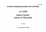 11 avril 1627-30 avril 1629