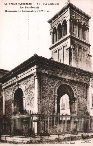 Le Pendentif, monument funéraire (XVIe siècle).